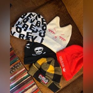 Bundle of brand hats